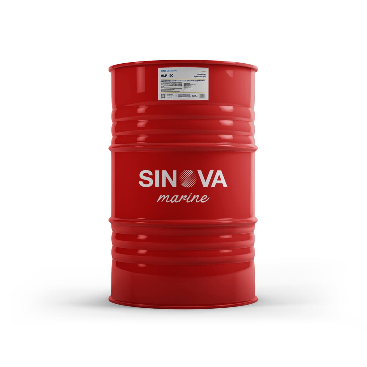 Sinova Marine HLP 100 - SINOVA MARINE red barrel packaging