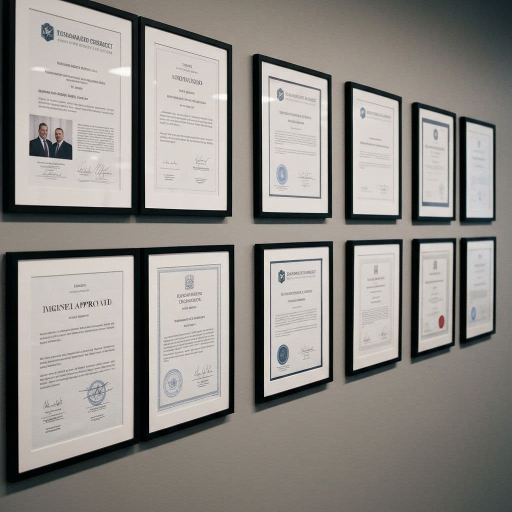 OEM certifications and approvals