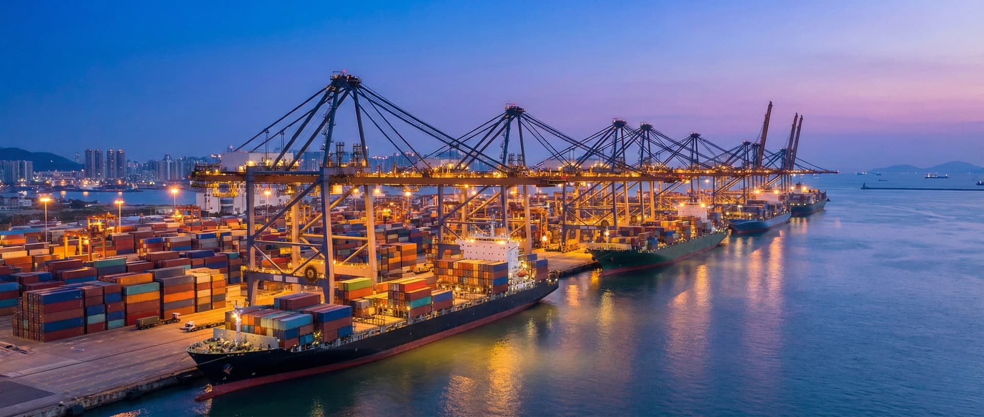 Global shipping network