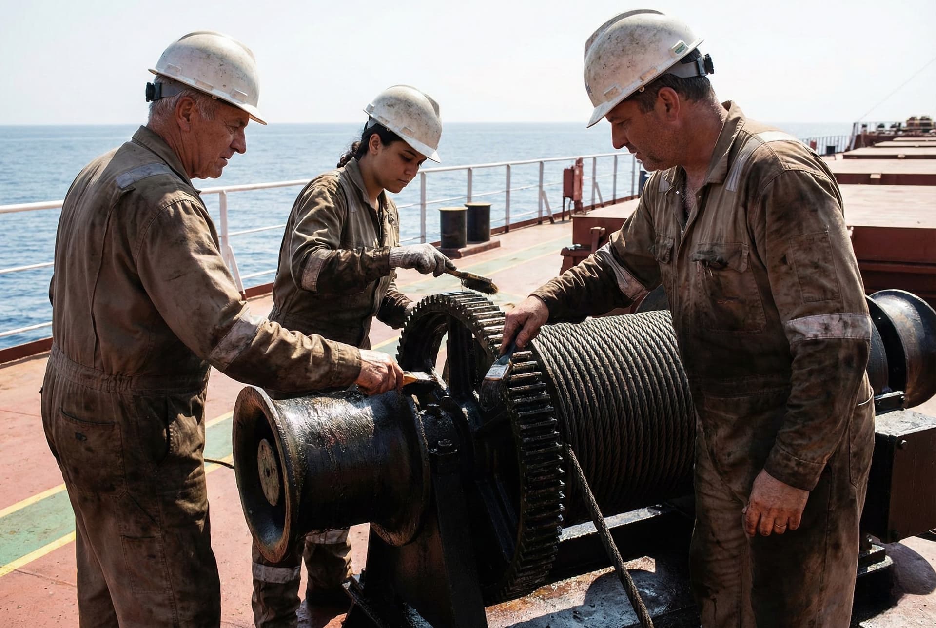 Marine Greases - Industrial marine lubricant products